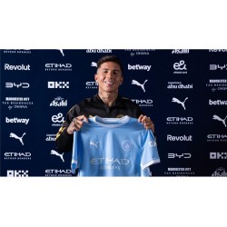 Enzo Fernández hat sich für die Trikotnummer 17 bei Manchester City entschieden Enzo Fernández hat sich für die Trikotnummer 17 bei Manchester City entschieden